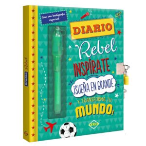 Diario Rebel con Bolígrafo Mágico