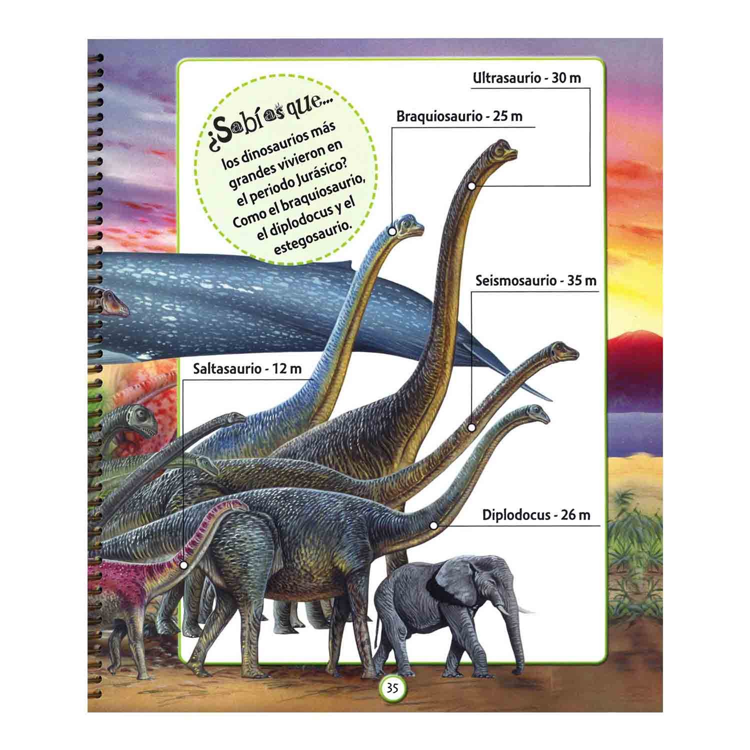 El gran album de pegatinas de dinosaurios – Dos Cachorritos