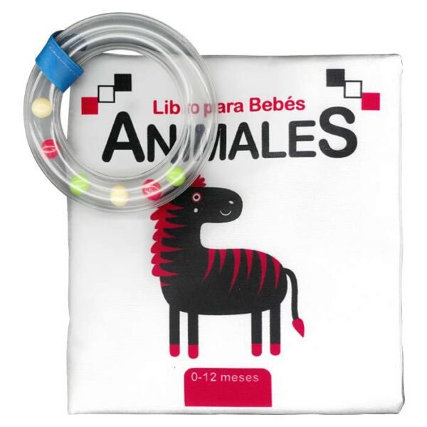 Animales: Libro Blandito para Bebés