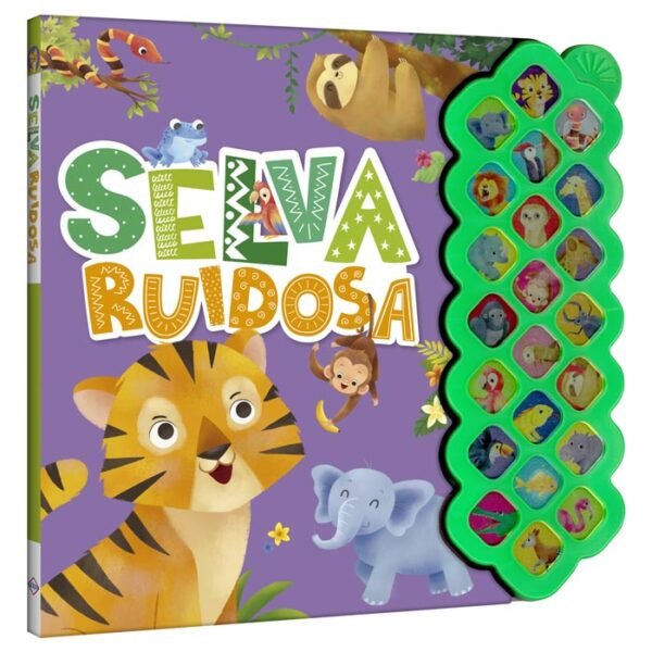 libro con sonidos - selva ruidosa