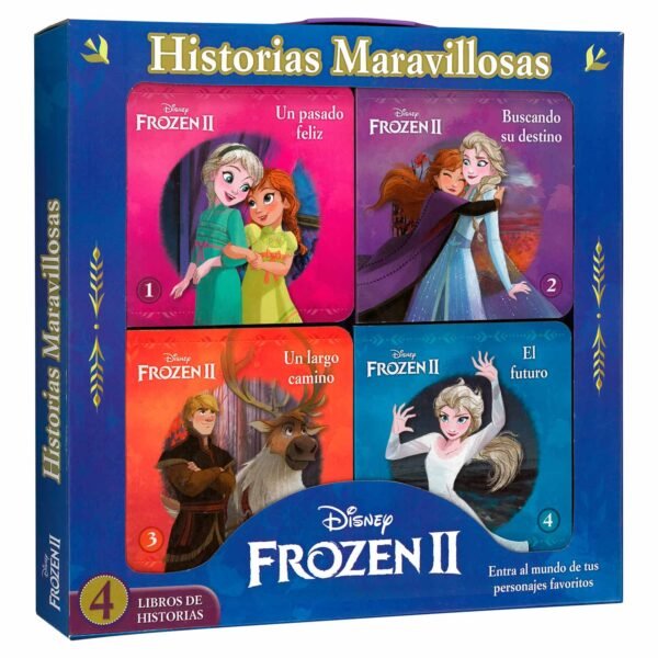 libro infantil historias maravillosas de frozen 2