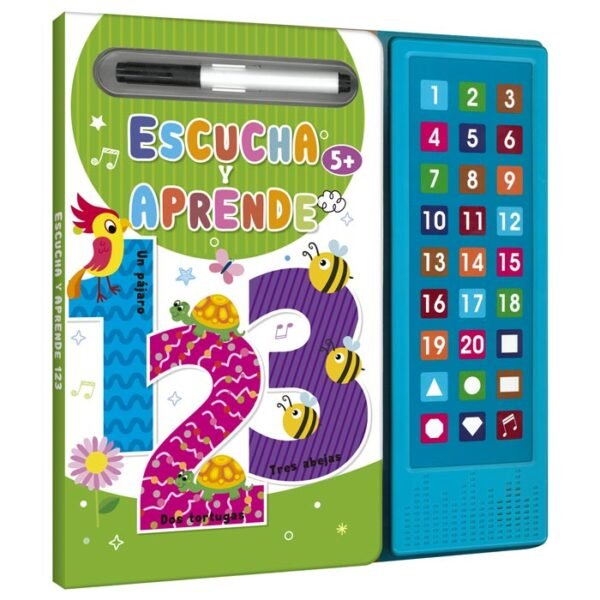 Libro Sonoro Escucha y Aprende 123