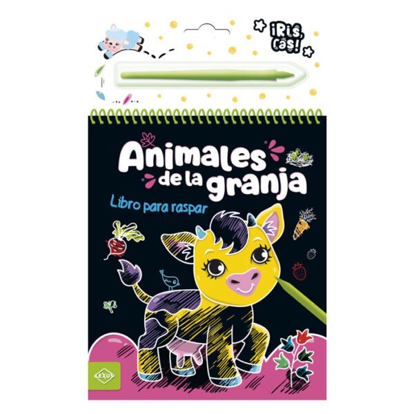 Animales de Granja – Libro para Raspar