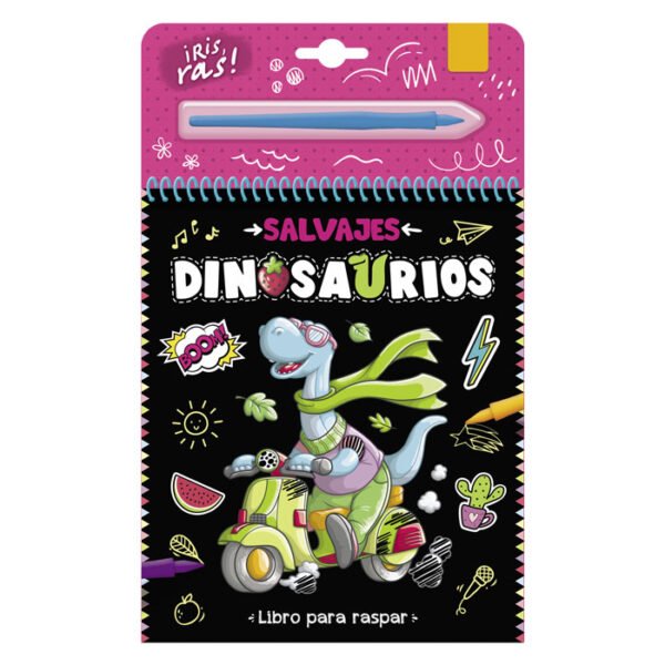 libro Salvajes Dinosaurios