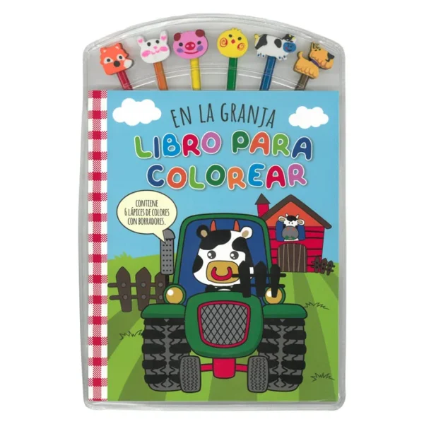 Libro En la Granja – Libro para Colorear TUCGR1