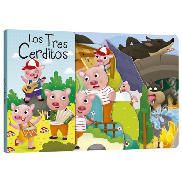 Libro Los Tres Cerditos – Troquelado MMTRT1