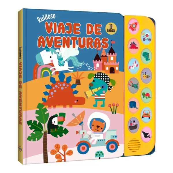 Libro infantil Ruidoso Viaje de Aventuras