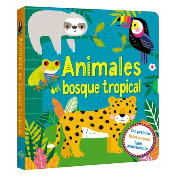 Libro infantil Animales del Bosque Tropical