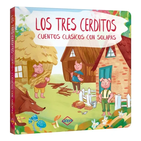 Los Tres Cerditos – Cuentos Clásicos con Solapas