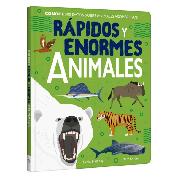 Libro Rápidos y Enormes Animales