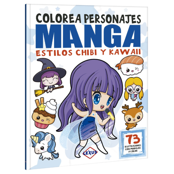 Manga - Colorea Personajes Estilos Chibi y Kawaii