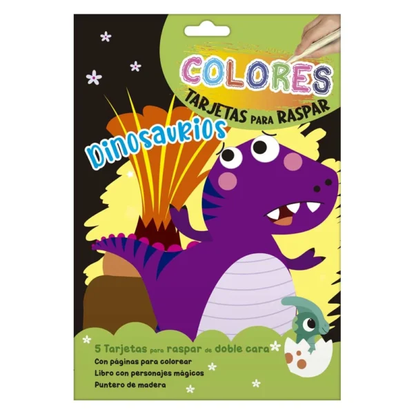 Tarjetas Para Raspar – Dinosaurios