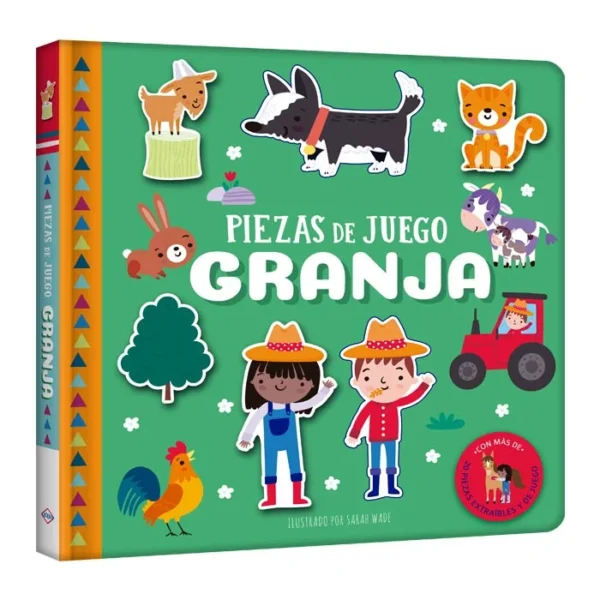 libro Piezas de Juego Granja